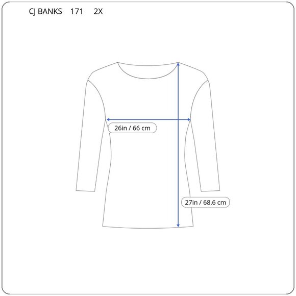 CJ Banks Women Sweater 2X Plus 3/4 Sleeve Red Pink Cowl Neck Soft SWE109E - Picture 2 of 9